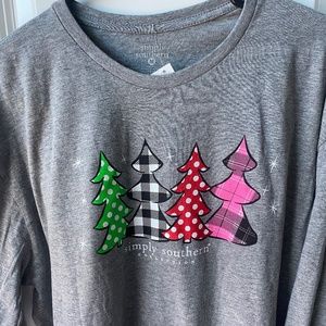 Simply southern long sleeved tee medium NWT